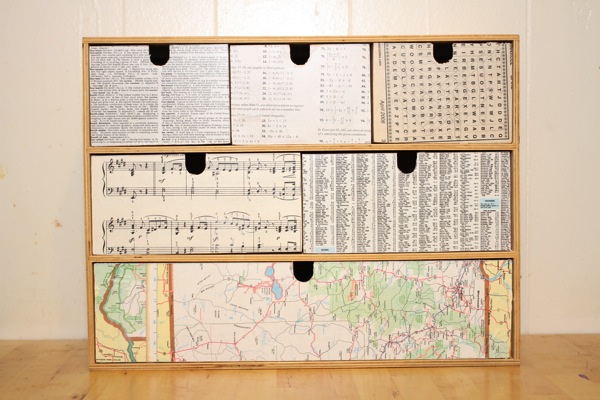 s 25 impressive ways you can update your ikea purchases, Makeover mini drawers with Mod Podge