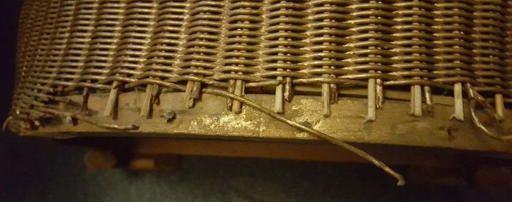 q repair lloyd loom half circle laundry basket