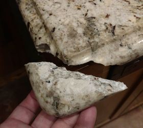 how can i repair a broken granite counter top