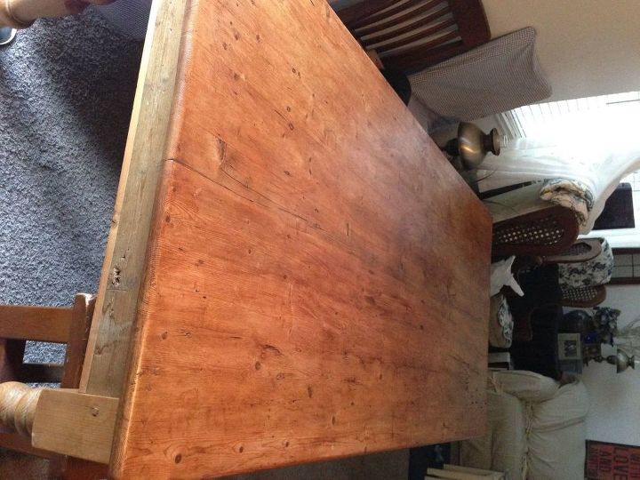 q what do you think about 2natural tones ona table lightbottom darktop
