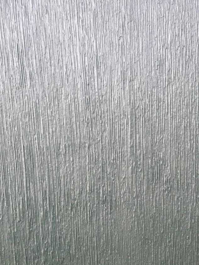 how to create a textured metallic wall finish