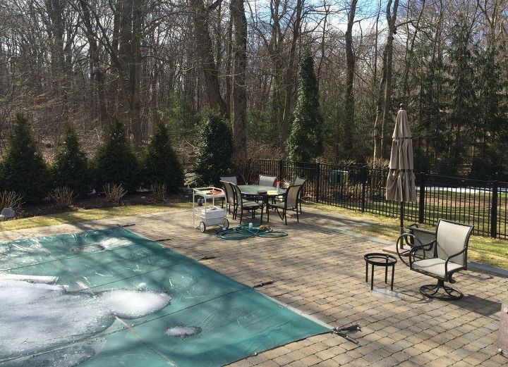 backyard patio and pondless waterfall project in mamaroneck ny