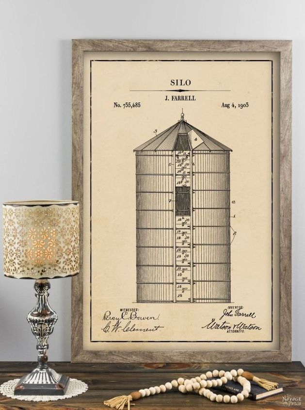 farmhouse patent art