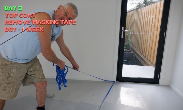 Prepare Paint Concrete Garage Floor Paving Paint