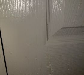 Why is the paint peeling off all of my interior doors?