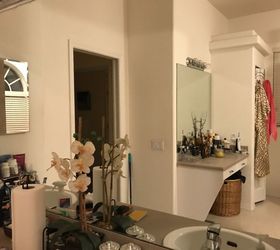 Taking down a large bathroom mirror. Hometalk