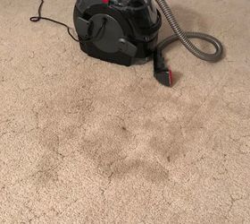 spot cleaning carpet with a diy solution
