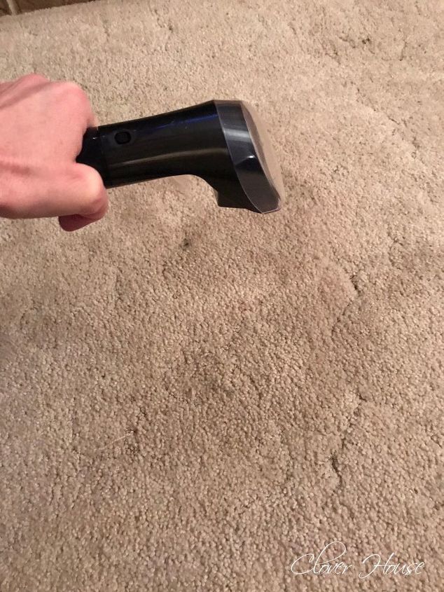limpieza de alfombras con una solucin casera