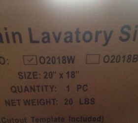 q how can you tell what size faucet will fit your bathroom sink
