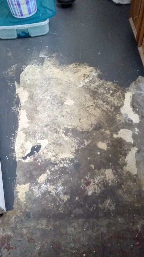 q how do you fix concrete floors for cheap