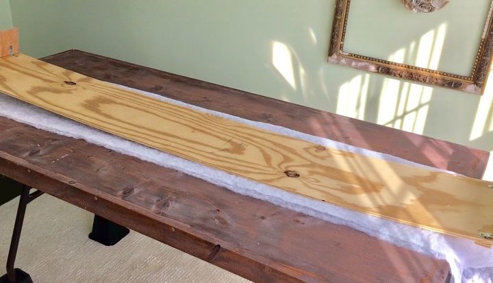 s 3 great ideas to easily upgrade your window, Step 3 Measure the polyester batting