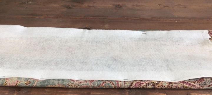 s 3 great ideas to easily upgrade your window, Step 8 Finish back with material or felt