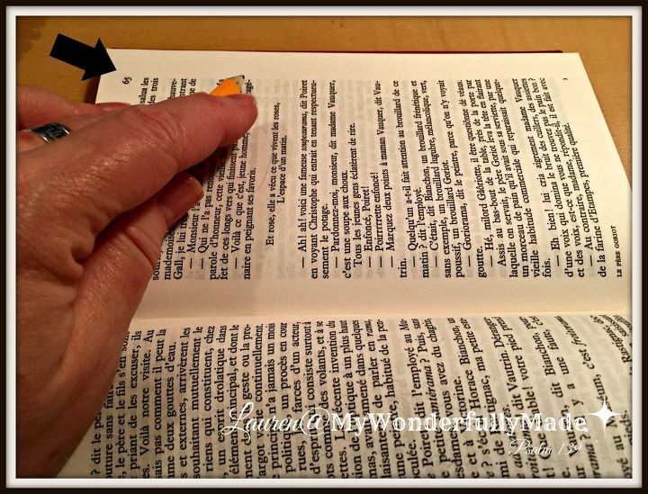 folded book art single heart