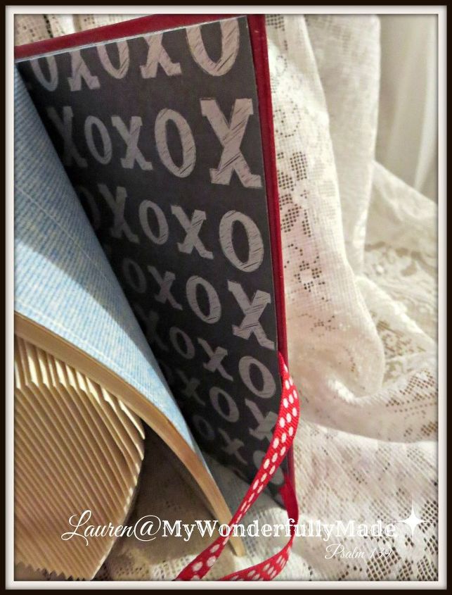folded book art single heart