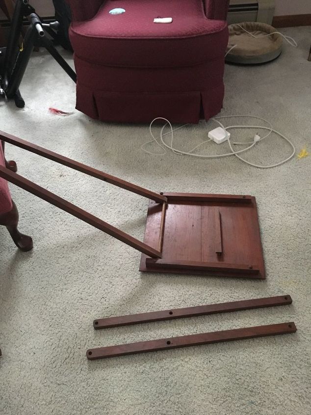 q how do i fix this tray table