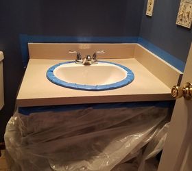 i have always wanted to paint my bathroom countertop