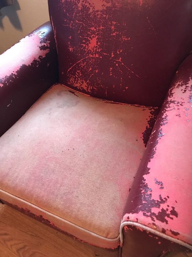 q how do i remove top layer of the upholstery off chairs