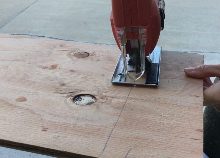 s 3 great ideas to easily upgrade your window, Step 1 Measure and cut your plank of wood