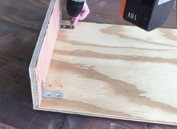 s 3 great ideas to easily upgrade your window, Step 2 Attach the side pieces with brackets