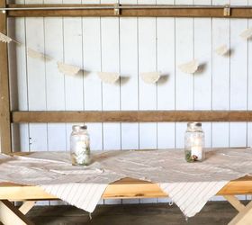 21 totally terrific things you can do with doilies, String Them Into A Pretty Banner
