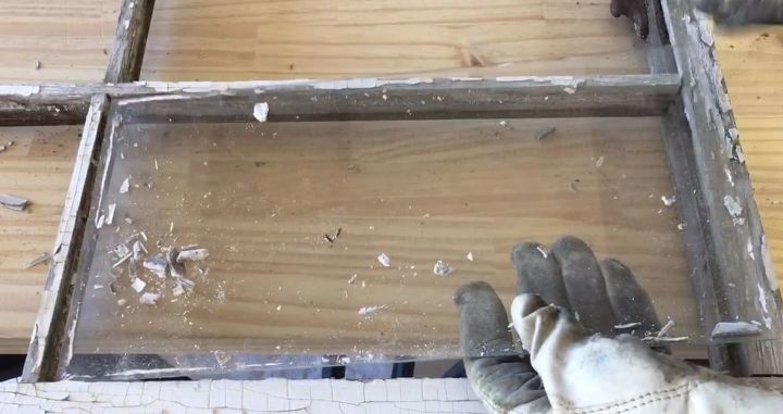s 3 wonderful ways you can upcycle old windows, Step 1 Carefully remove the glass panes