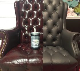 How To Paint A Leather Chair Hometalk