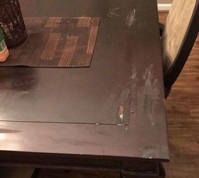 q need help stripping and staining dining room table