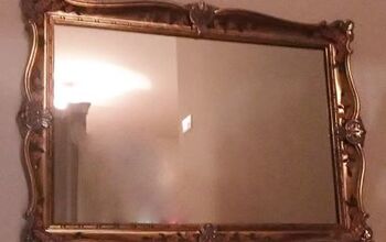  Espelho velho, mofado e refeito