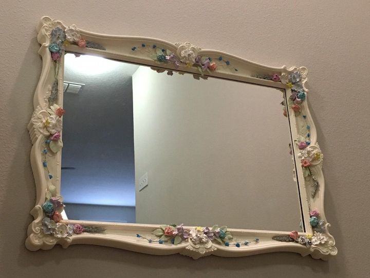 espelho velho mofado e refeito