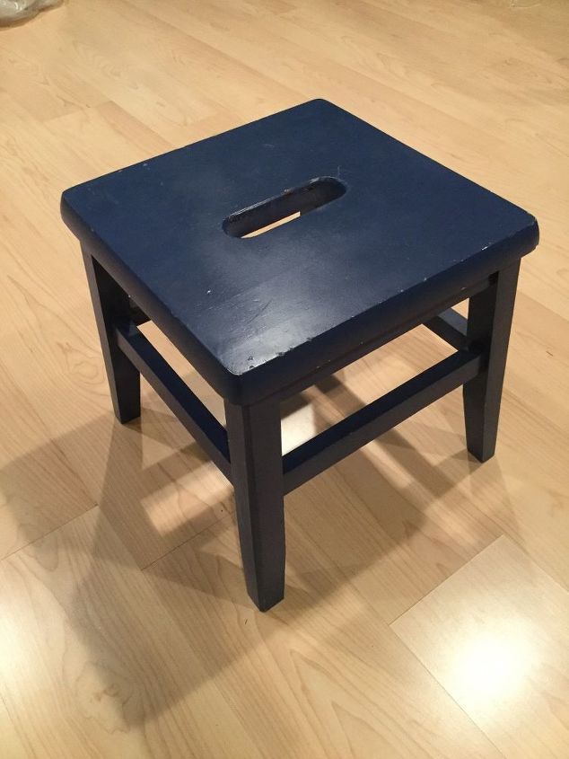up cycle an old step stool