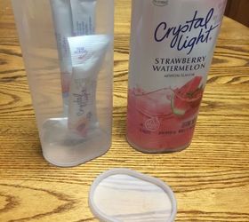 crystal light plastic containers