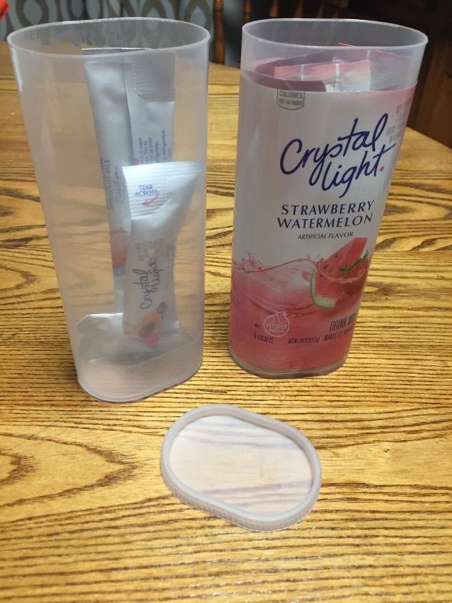 q crystal light plastic containers