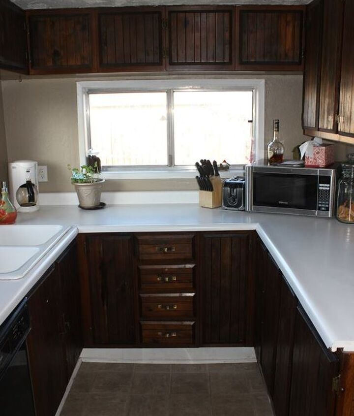 Kitchen Remodel With New Real Granite Counters Less Than 400 Kitchen Remodel With New Real Granite Counters Less Than 400 Old Ugly
