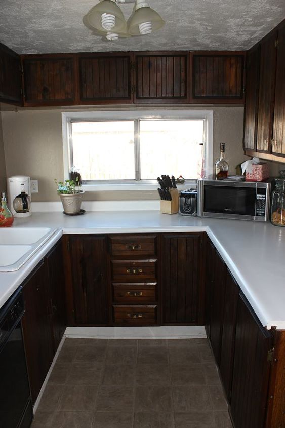 Kitchen Remodel With New Real Granite Counters Less Than 400