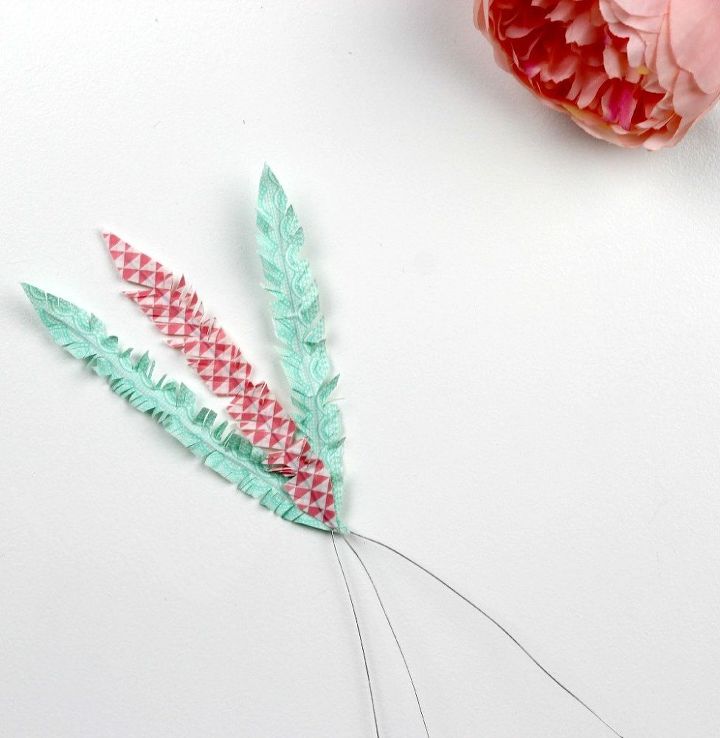 s 25 fabulous feather projects that you don t want to miss, DIY Washi Tape Feathers