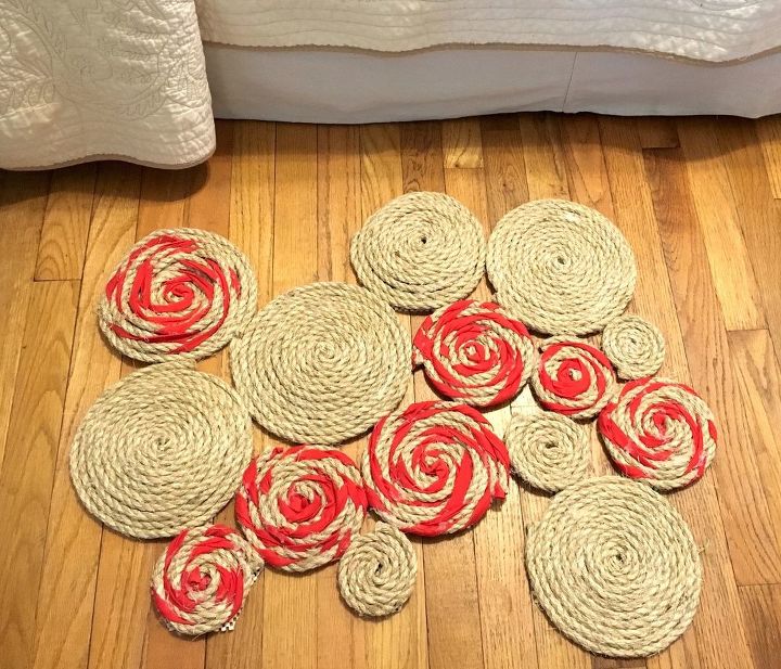 s 25 beautiful things you can make with rope twine, Rope Spandex Rug
