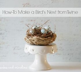 s 25 beautiful things you can make with rope twine, Twine and Glue Nest