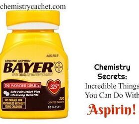 how to use aspirin around the home for cleaning and gardening