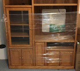 Suggestions for entertainment  center  upcycle Hometalk