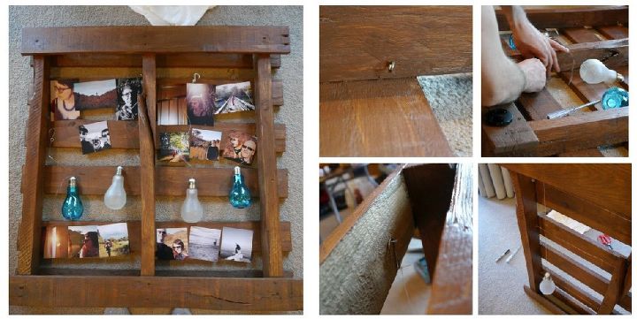 repurposed pallet decor idea