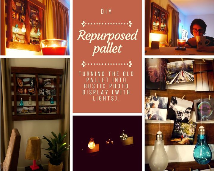 repurposed pallet decor idea