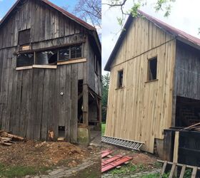 the renovation of our old barn phase 1