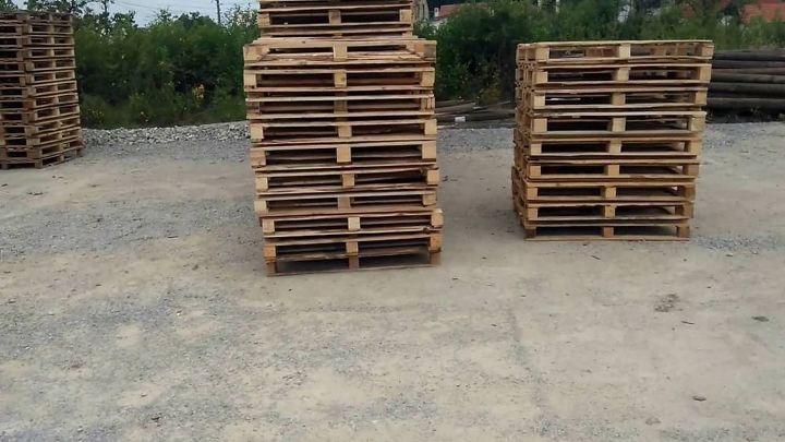 diy pallet frame bed