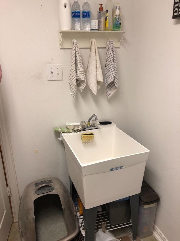 q how can i update the sink area of my laundry room