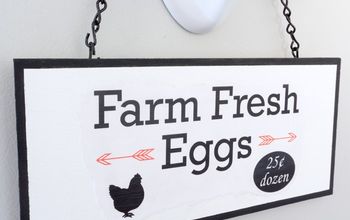 Easy Farmhouse Eggs-for-Sale Sign
