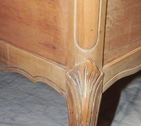 french provincial end table makeover