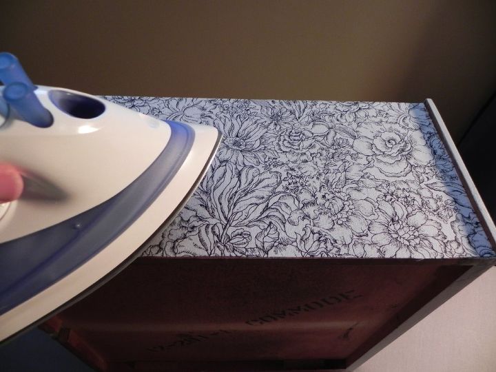 french provincial end table makeover