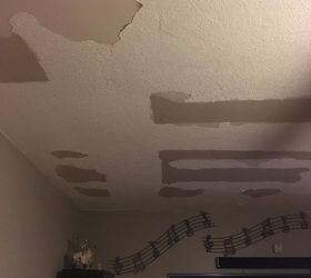 Knockdown Ceiling Flaking Off Hometalk