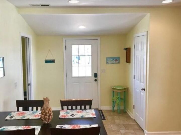 q how can i covet a front door with window panels for privacy