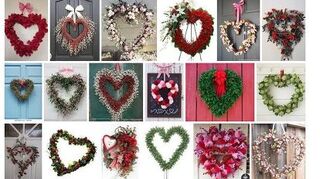 How Would You Decorate A Wire Heart Wreath Hometalk